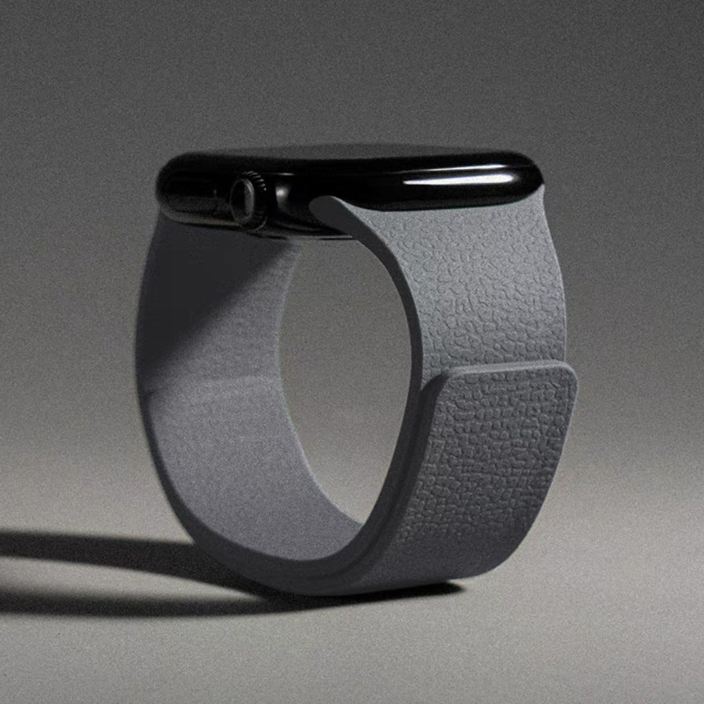 Apple iWatch, Huawei Watch 5, Samsung GT5 Silicone Watch Band with Soft Magnetic Adsorption and Lychee Pattern