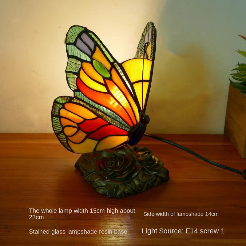 Creative Butterfly LED Night Light for Bedroom, Warm Desk Lamp for Feeding, Classic Decorative Table Lamp for Home