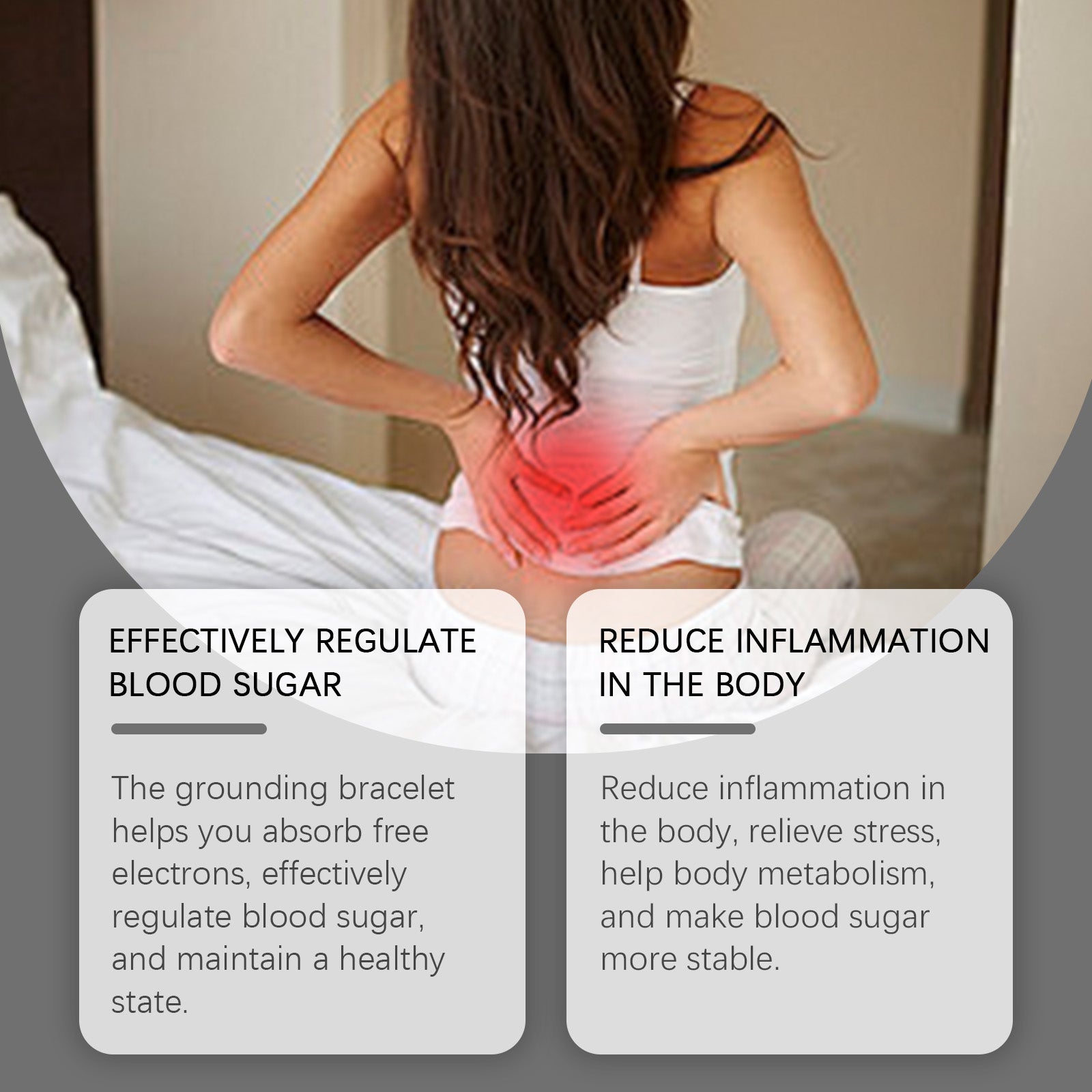 EOHOE Body Care Bracelet, Gentle Care Nourishes Body And Relieves Discomfort Daily Convenient Care Bracelet