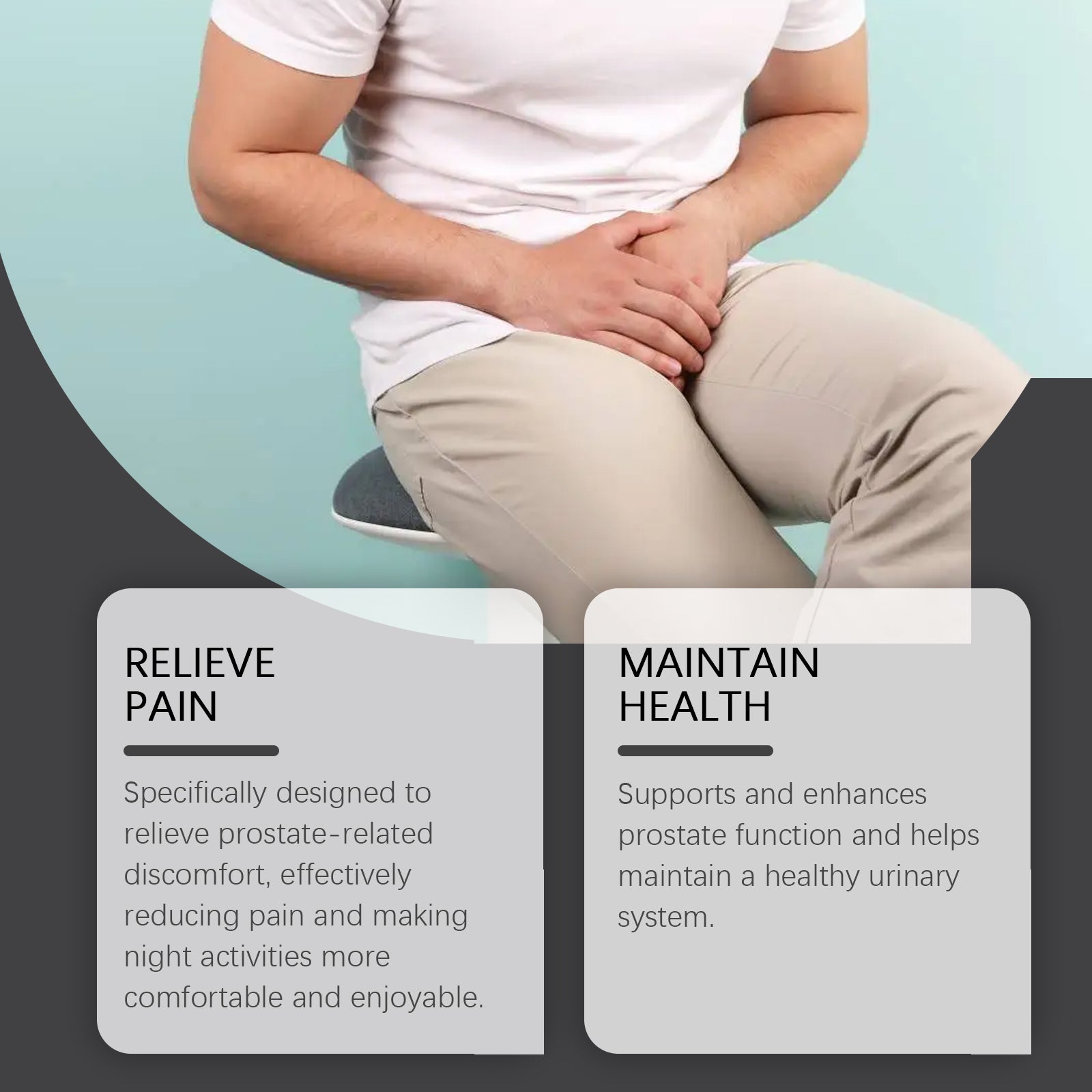 Houkea Men's Care Bracelet, Daily Portable Body Exercise Band Care Daily Body Exercise Bracelet