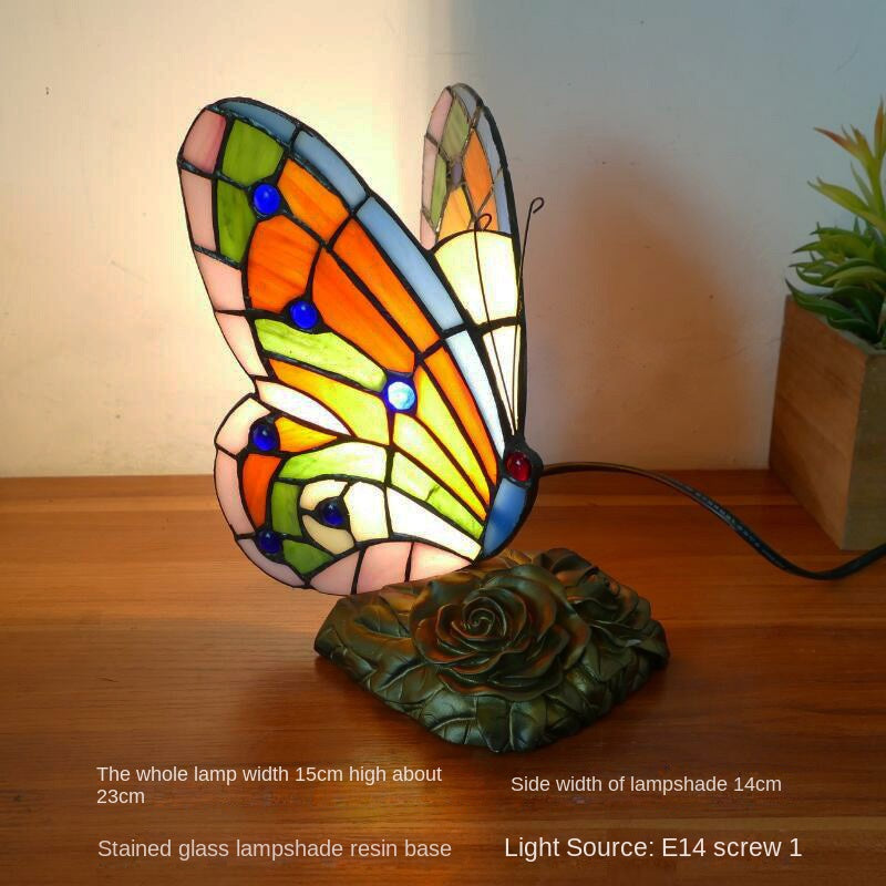 Creative Butterfly LED Night Light for Bedroom, Warm Desk Lamp for Feeding, Classic Decorative Table Lamp for Home