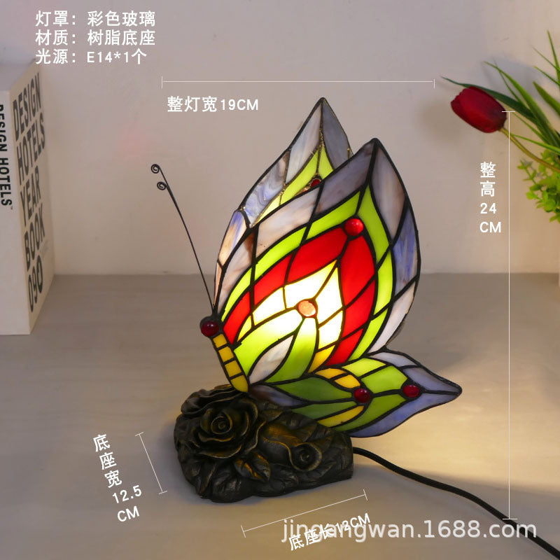 Creative Butterfly LED Night Light for Bedroom, Warm Desk Lamp for Feeding, Classic Decorative Table Lamp for Home