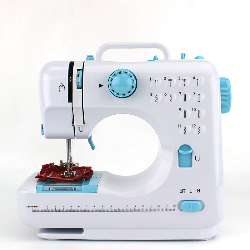 2025 Portable Electric Sewing Machine for Home Use, Adjustable Speed & Backstitch, Ideal for Beginners and Quick Fixes