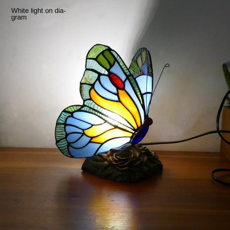 Creative Butterfly LED Night Light for Bedroom, Warm Desk Lamp for Feeding, Classic Decorative Table Lamp for Home