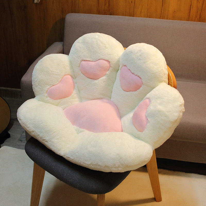 Cartoon Bear Paw Half-Enclosed Cushion Lazy Sofa Office Chair Seat Student Pad Cat Claw Seat Pad