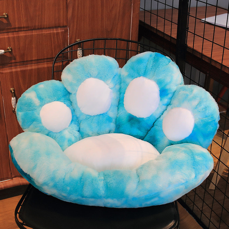 Cartoon Bear Paw Half-Enclosed Cushion Lazy Sofa Office Chair Seat Student Pad Cat Claw Seat Pad